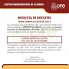 CICLO ESPECIAL 2023-II - PRIMERA ENCUESTA DOCENTE