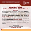 COMUNICADO - SEMANA DE DESCANSO