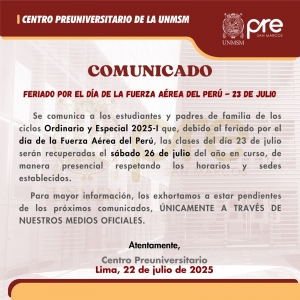 COMUNICADO