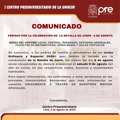 COMUNICADO