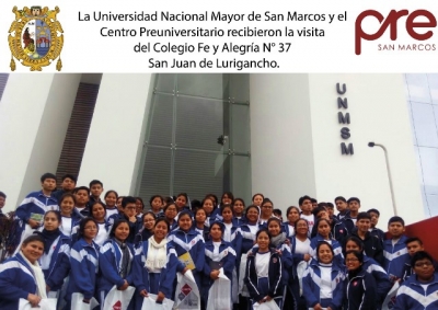 VISITA COLEGIO FE Y ALEGRIA