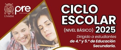 CICLO ESCOLAR 2025