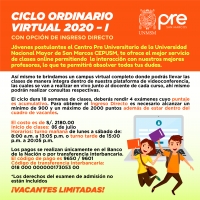 CICLO ORDINARIO VIRTUAL 2020-I