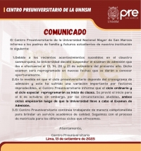 COMUNICADO