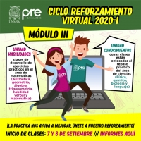 MATRICULA CICLO REFORZAMIENTO MODULO III