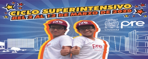 MATRICULA CICLO SUPERINTENSIVO