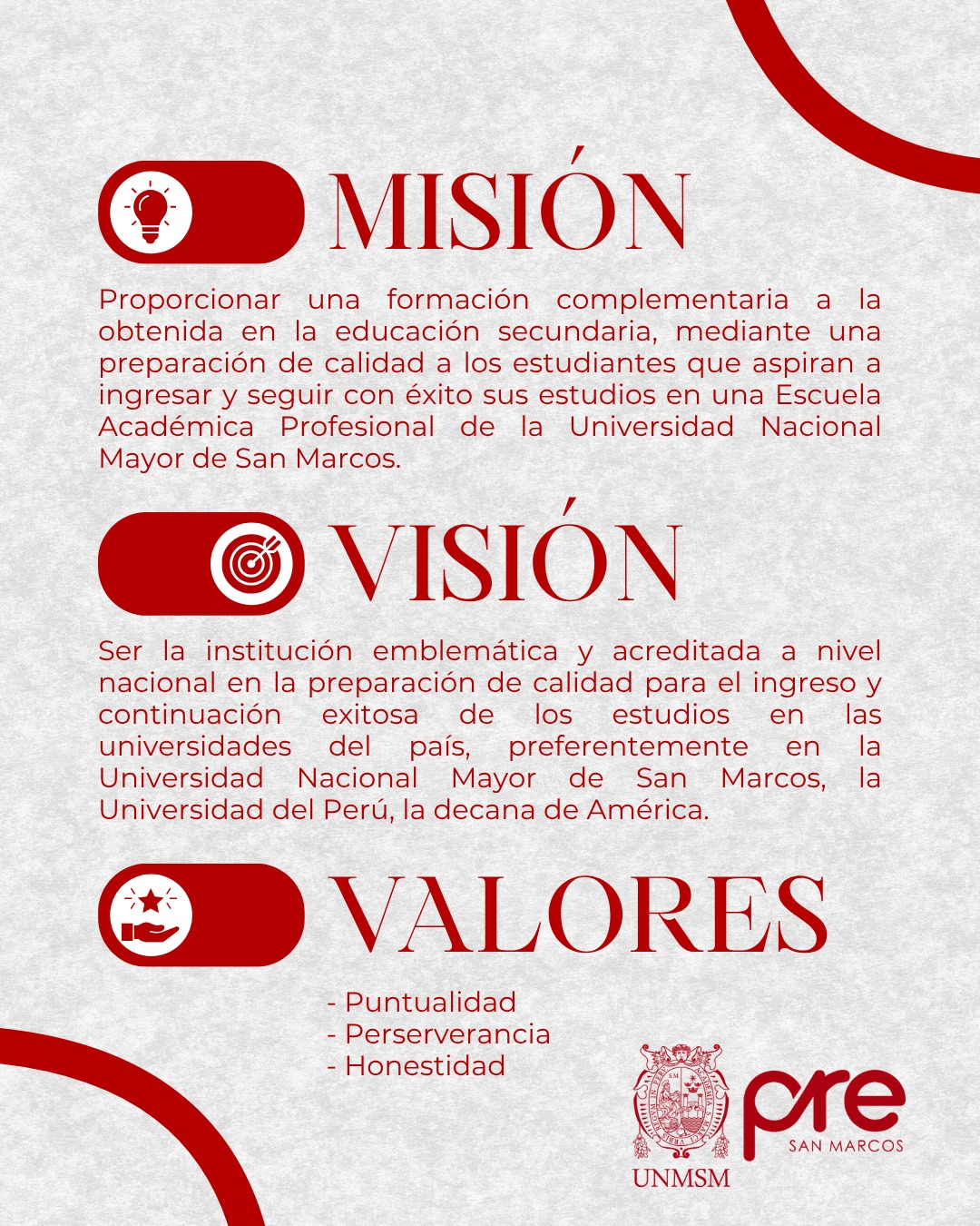 Mision Vision y Valores