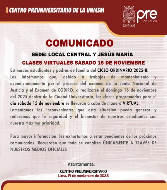 Clases Virtuales Sab15Nov